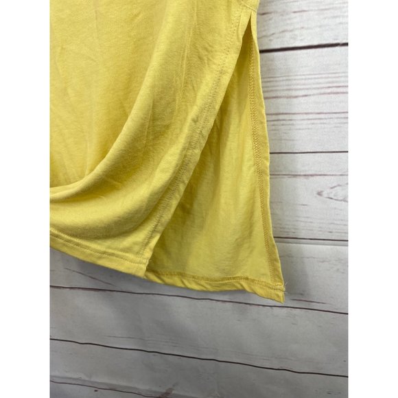 Gymshark Essential Tee Side Tie Yellow XS - Picture 5 of 7